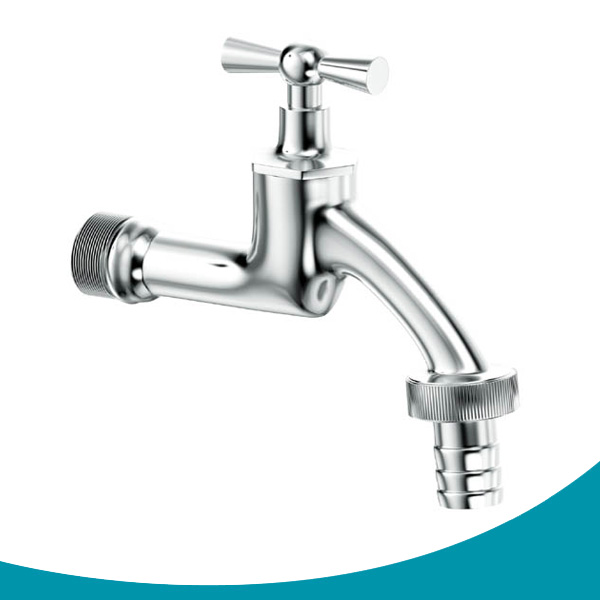 chrome plated brass tap