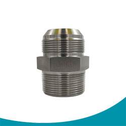 male jic x male fittings stainless steel pipe adapter